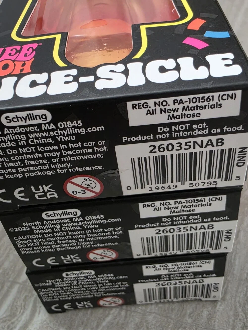 NeeDoh Bundle - Nice-Sicle, Fuzz Ball Wonder Waves, 7 TOTAL HARD-TO-FIND PIECES
